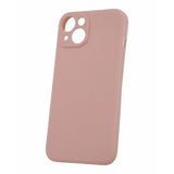 Husa protectie Flippy compatibila cu Apple iPhone 13  Liquid Silicone Roz - vivimall.ro