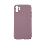 Husa protectie Flippy compatibila cu Apple iPhone 13 Mini Liquid Silicone Mov - vivimall.ro