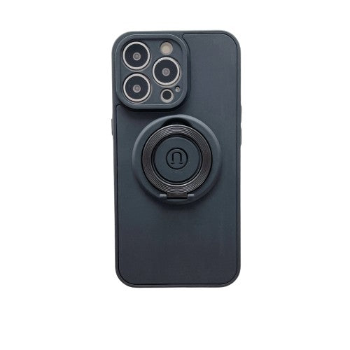 Husa protectie Flippy compatibila cu Apple iPhone 13 Mini Mag Safe Silicone Negru - vivimall.ro