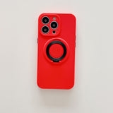 Husa protectie Flippy compatibila cu Apple iPhone 13 Mini Mag Safe Silicone Rosu - vivimall.ro