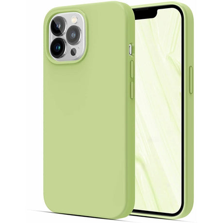 Husa protectie Flippy compatibila cu Apple iPhone 13 Mini Matte Tpu Verde Mat - vivimall.ro