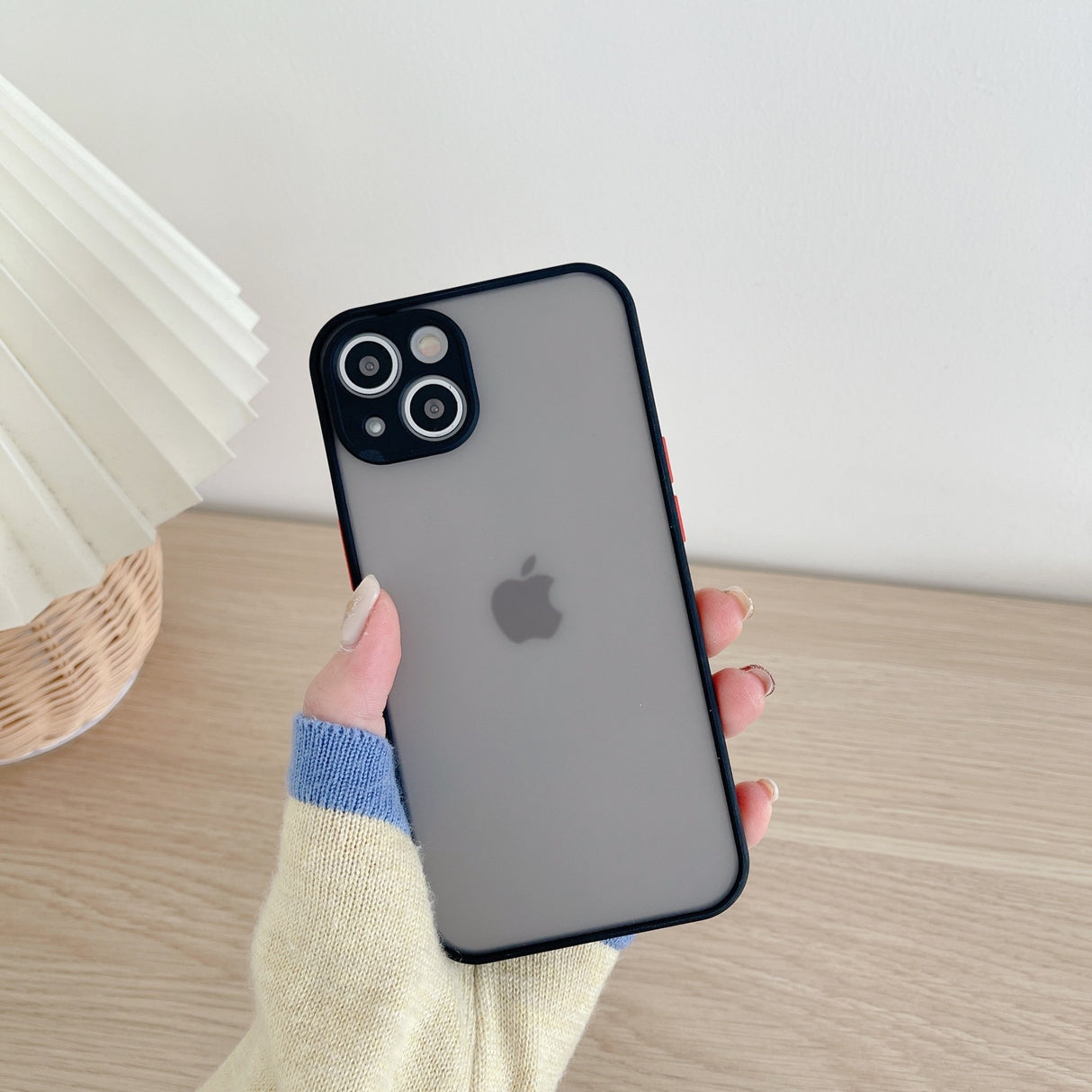 Husa protectie Flippy compatibila cu Apple iPhone 13 Phantom Tpu Negru - vivimall.ro