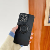 Husa protectie Flippy compatibila cu Apple iPhone 13 Pro Mag Safe Silicone Negru - vivimall.ro