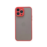 Husa protectie Flippy compatibila cu Apple iPhone 13 Pro Max Phantom Tpu Rosu - vivimall.ro