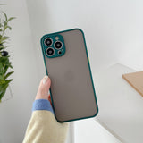 Husa protectie Flippy compatibila cu Apple iPhone 13 Pro Phantom Tpu Verde - vivimall.ro