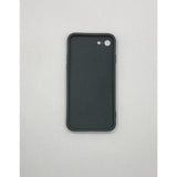 Husa protectie Flippy compatibila cu Apple iPhone 7/8/SE 2020 Liquid Silicone Ring cu suport rotativ Negru - vivimall.ro