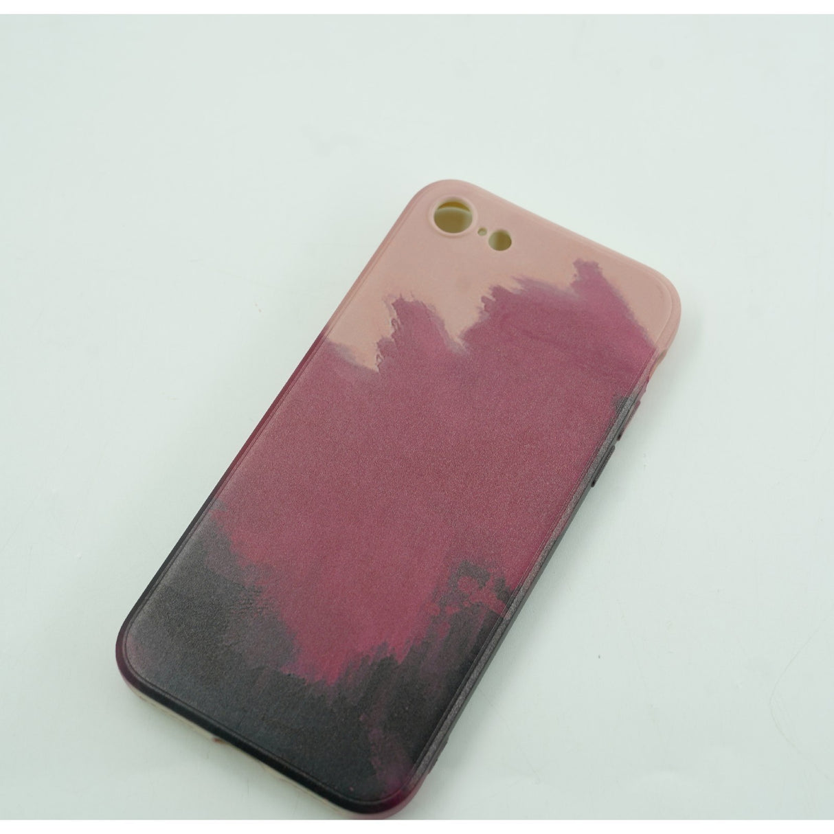 Husa protectie Flippy compatibila cu Apple iPhone 7/8G/SE2020 Tpu Ombre, Roz/Mov/Negru - vivimall.ro