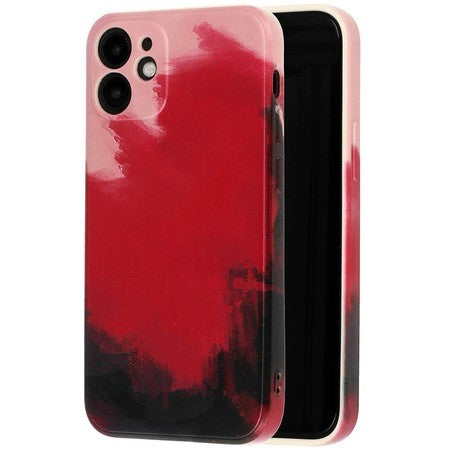 Husa protectie Flippy compatibila cu Apple iPhone 7/8G/SE2020 Tpu Ombre, Roz/Mov/Negru - vivimall.ro