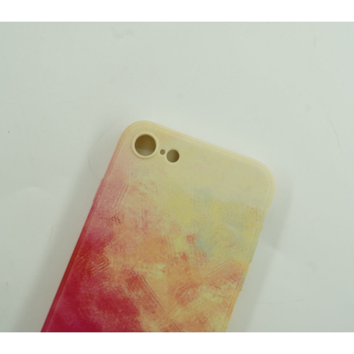 Husa protectie Flippy compatibila cu Apple iPhone XR Tpu Ombre, Roz/Galben - vivimall.ro