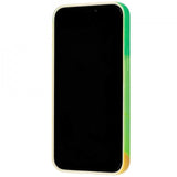 Husa protectie Flippy compatibila cu Apple iPhone XR Tpu Ombre, Verde/Portocaliu - vivimall.ro