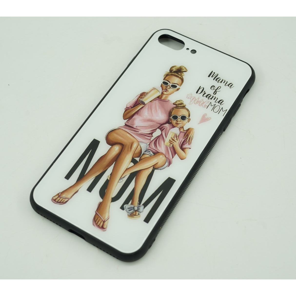 Husa protectie Flippy compatibila cu Huawei Nova 9 Glass print Mama of Drama Multicolor - vivimall.ro