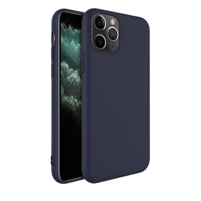 Husa protectie Flippy compatibila cu Huawei Nova 9 Matte Tpu Albastru Inchis Mat - vivimall.ro