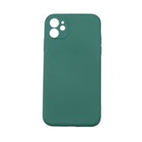 Husa protectie Flippy compatibila cu Huawei P30 Lite Liquid Silicone Case Verde - vivimall.ro