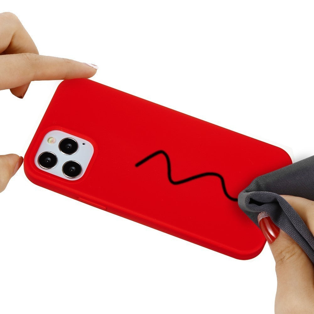 Husa protectie Flippy compatibila cu Samsung A32 5G Liquid Silicone Case Fucshia - vivimall.ro