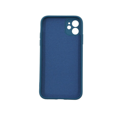 Husa protectie Flippy compatibila cu Samsung A52 Liquid Silicone Case Albastru inchis - vivimall.ro