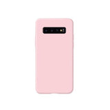 Husa protectie Flippy compatibila cu Samsung Galaxy S10 E Liquid Silicone Case Roz - vivimall.ro