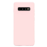 Husa protectie Flippy compatibila cu Samsung Galaxy S10 Plus Matte Tpu Roz - vivimall.ro
