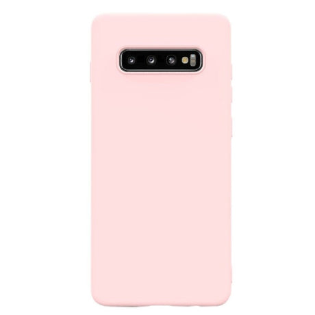 Husa protectie Flippy compatibila cu Samsung Galaxy S10E Matte Tpu Roz - vivimall.ro
