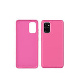 Husa protectie Flippy compatibila cu Samsung Galaxy S21 Ultra Liquid Silicone Case, Fuchsia - vivimall.ro