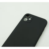 Husa protectie Flippy compatibila cu Samsung Galaxy S21 Ultra Liquid Silicone Case Negru - vivimall.ro