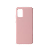 Husa protectie Flippy compatibila cu Samsung Galaxy S21 Ultra Liquid Silicone Case Roz - vivimall.ro