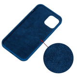 Husa protectie Flippy compatibila cu Samsung S20 FE Liquid Silicone Albastru Inchis - vivimall.ro