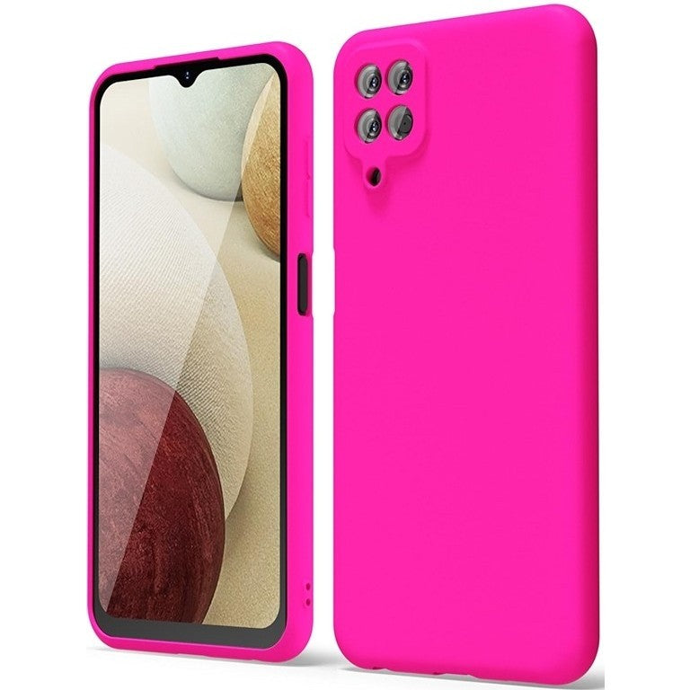 Husa de Protectie, Flippy, pentru Samsung Galaxy S20 Plus, din Silicon Lichid, Fucsia - vivimall.ro