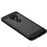 Husa de Protectie pentru Motorola Moto G22, Vivimall, Protectie 360, din TPU cu element de Carbon, Anti Alunecare, 1.8 mm, Negru - vivimall.ro