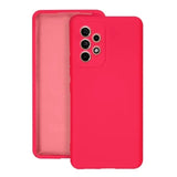 Husa protectie Flippy pentru Samsung A53 5G Liquid Silicone Roz Fuchsia/Roz - vivimall.ro