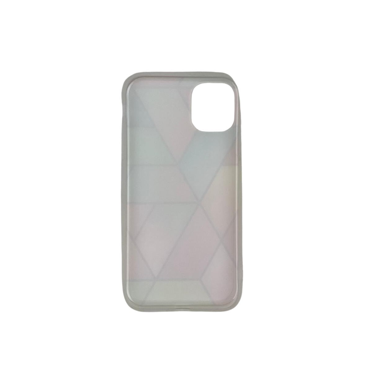Husa protectie pentru Apple iPhone 11 Pro Soft IMD TPU Marble Geometric Roz - vivimall.ro