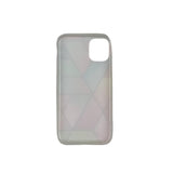 Husa protectie pentru Apple iPhone 11 Pro Soft IMD TPU Marble Geometric Roz - vivimall.ro