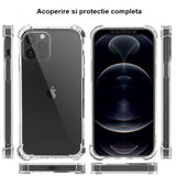 Husa protectie pentru Apple iPhone 15 Flippy, TPU, Antisoc, Protectie colturi, Rezistenta la impact, 1.5 mm, Transparenta - vivimall.ro