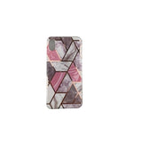 Husa protectie pentru Apple iPhone X/XS Soft IMD TPU Marble Geometric Alb - vivimall.ro