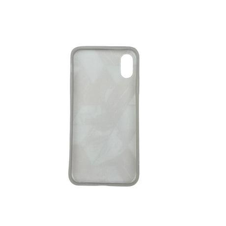 Husa protectie pentru Apple iPhone XR Soft IMD TPU Marble Geometric Albastru - vivimall.ro