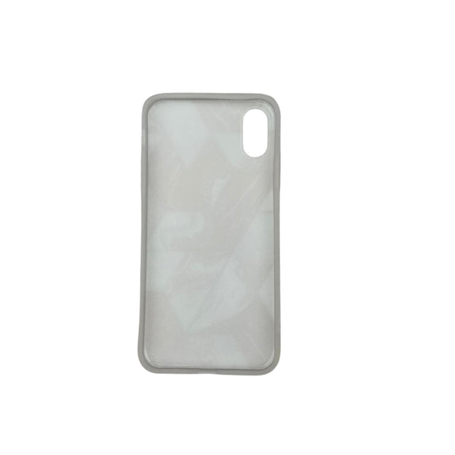 Husa protectie pentru Apple iPhone XR Soft IMD TPU Marble Geometric Albastru - vivimall.ro