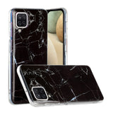 Husa protectie pentru Apple iPhone XR Soft IMD TPU Marble Negru cu Suport inclus - vivimall.ro