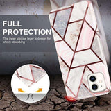 Husa protectie pentru Samsung S10E Soft IMD TPU Marble Geometric Alb - vivimall.ro