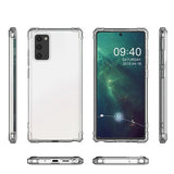 Husa Protectie,, Vivimall, compatibila cu Samsung S20, TPU Antisoc, Protectie Colturi, Rezistenta la Impact, 1.5 mm, Transparenta - vivimall.ro