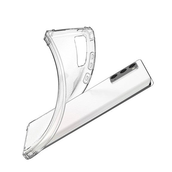 Husa Protectie,, Vivimall, compatibila cu Samsung S20, TPU Antisoc, Protectie Colturi, Rezistenta la Impact, 1.5 mm, Transparenta - vivimall.ro