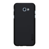 Husa Samsung Galaxy A3 2017 Nillkin Frosted Shield Negru + Folie de protectie - vivimall.ro
