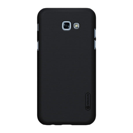Husa Samsung Galaxy A3 2017 Nillkin Frosted Shield Negru + Folie de protectie - vivimall.ro