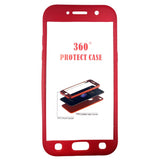 Husa Samsung Galaxy A5 2017 Full Silicone Rosu - vivimall.ro