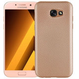 Husa Samsung Galaxy A5 2017 i-Zore Carbon Fiber Auriu - vivimall.ro