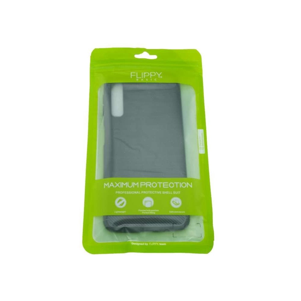 Husa Samsung Galaxy A7 2018 Tpu, carbon, Negru - vivimall.ro