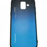 Husa Samsung Galaxy A8 2018 Hybrid Back Degrade, Albastru - vivimall.ro