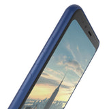 Husa Samsung Galaxy A8 2018 Luxury Case Albastru - vivimall.ro