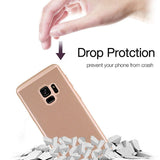 Husa Samsung Galaxy A8 2018 Ultra Slim cu aerisire Auriu - vivimall.ro