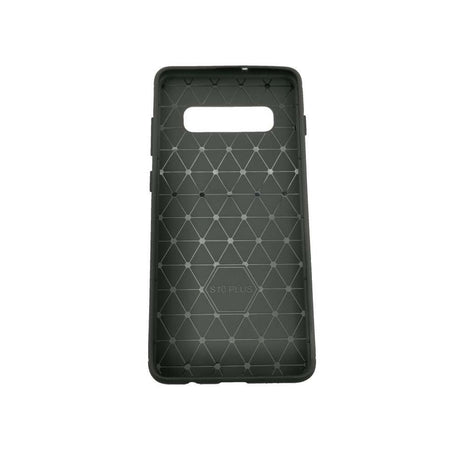 Husa Samsung Galaxy S10 Plus Tpu, carbon, Negru - vivimall.ro