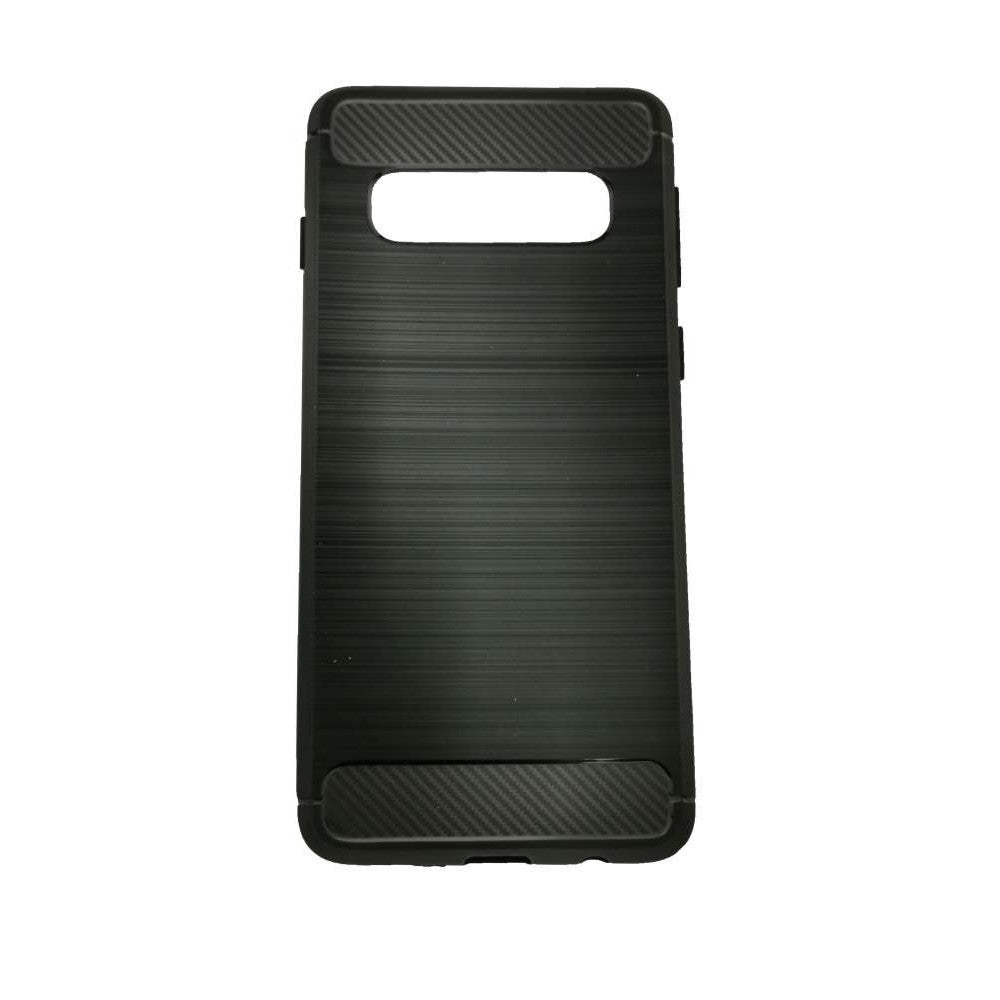 Husa Samsung Galaxy S10 Tpu, carbon, Negru - vivimall.ro