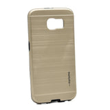 Husa Samsung Galaxy S6 Edge Plus Motomo V5 Auriu - vivimall.ro